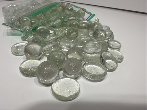 2lb clear flat glass marbles - 2lb,