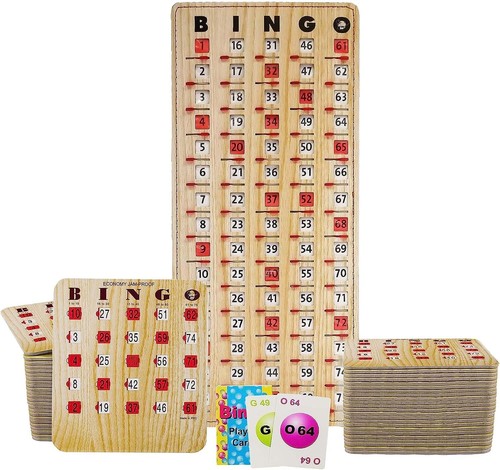 Jam proof bingo cards - bingo, w