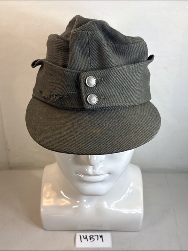 Ww2 german field cap hat - ww2,
