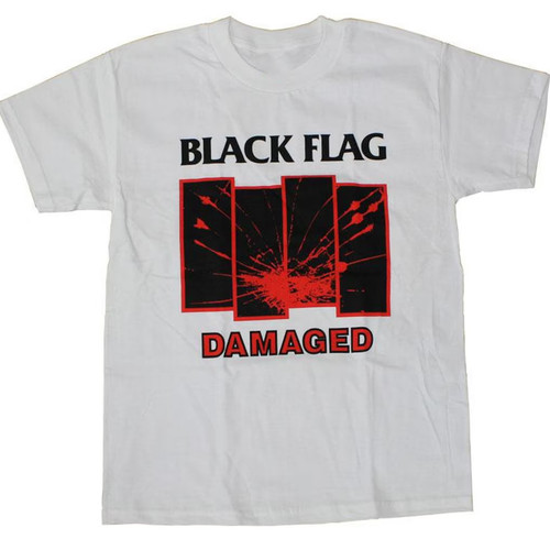 Black flag band damaged - band,