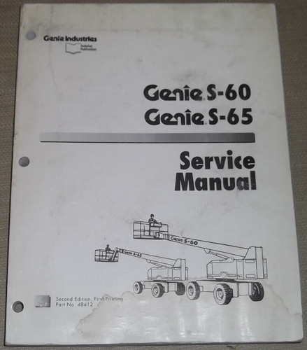 Genie 65 boom - genie, s-60