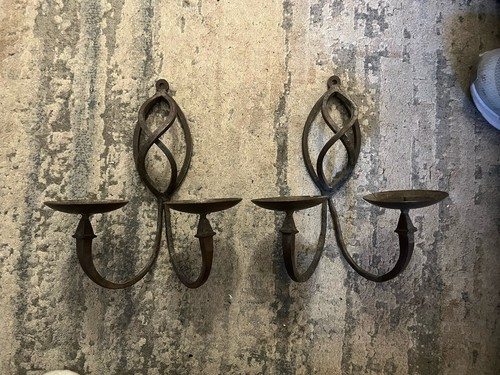 Vintage wrought iron - iron, wall