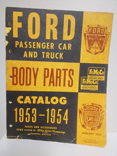 1953 1954 ford body parts - 1953-1954,