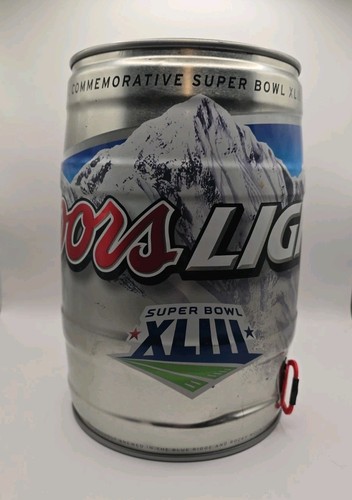 Coors light beer keg - coors, super