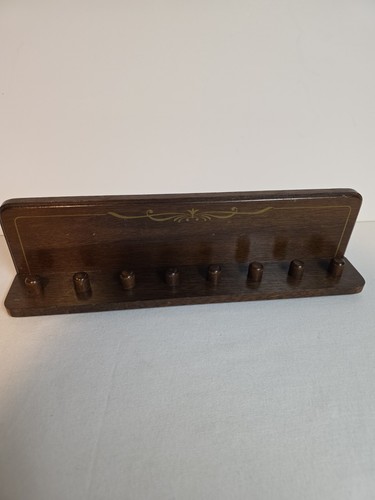 Vintage wood wall thimble - vintage,