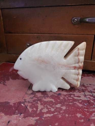 Vintage marble fish - vintage,