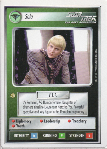 Star trek ccg sela - star,