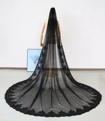 Black long cathedral - cathedral, length