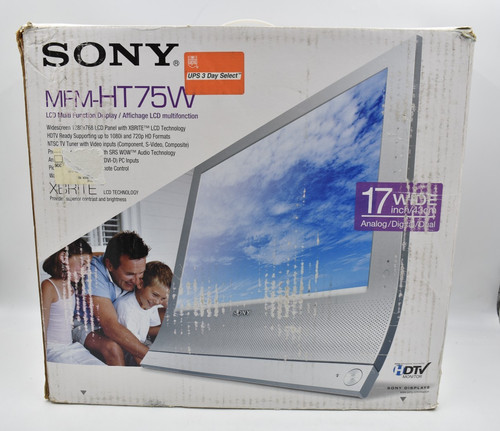 Sony mfm ht75w - mfm-ht75w, hdtv-ready