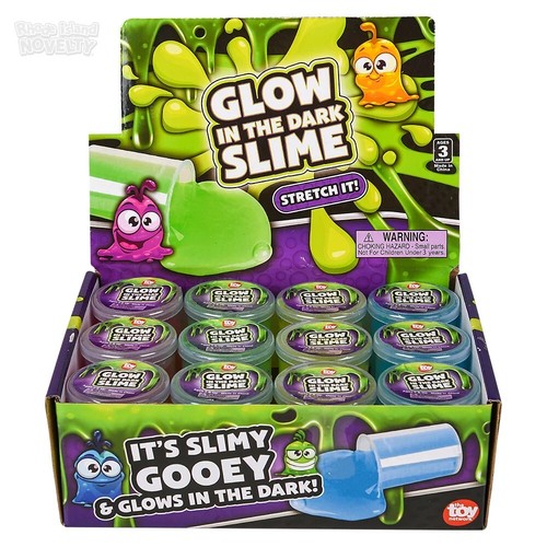Glow the dark slime toy - ,