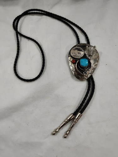 Vtg turquoise coral eagle - vtg,