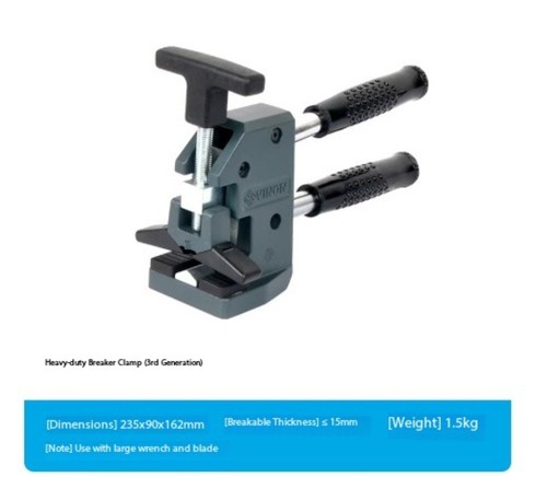 Large slab cutting - machine, for