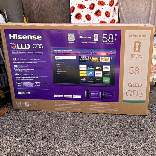 Hisense qled qd5 - qd5, 4k