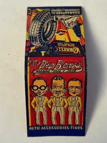 The pep boys full - the, matchbook
