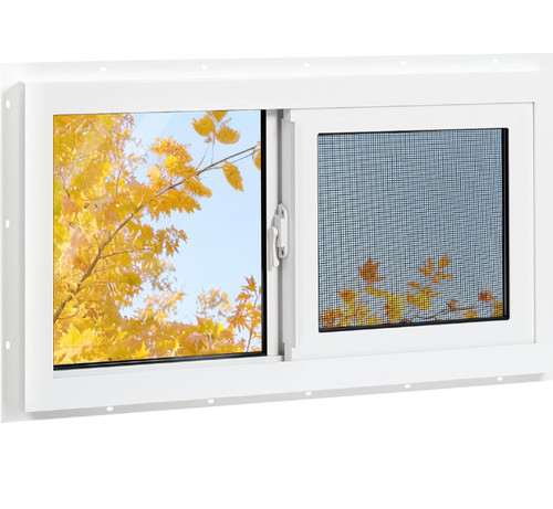 Vinyl basement window - basement, 36"
