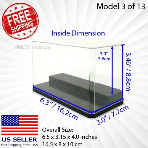 Model toy display case - toy, small