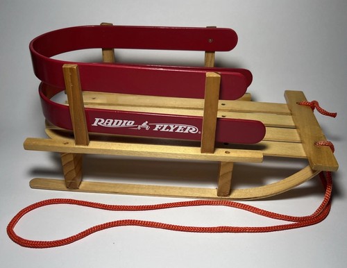 Radio flyer wooden sled - flyer,