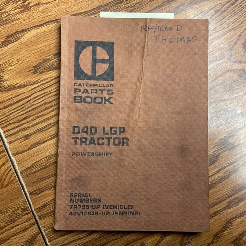 Cat caterpillar d4d parts - cat,