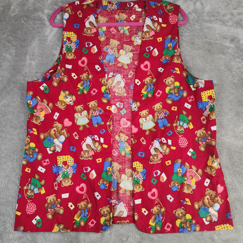Womens vest xlarge - xlarge, teddy