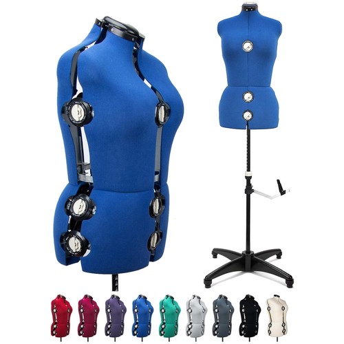 Blue female mannequin dress - blue,