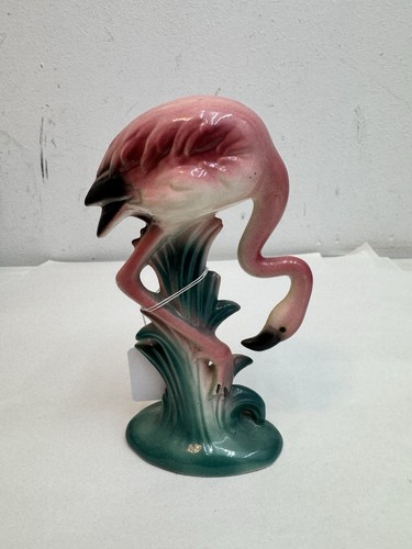 Flamingo figurine vintage mcm - flamingo,
