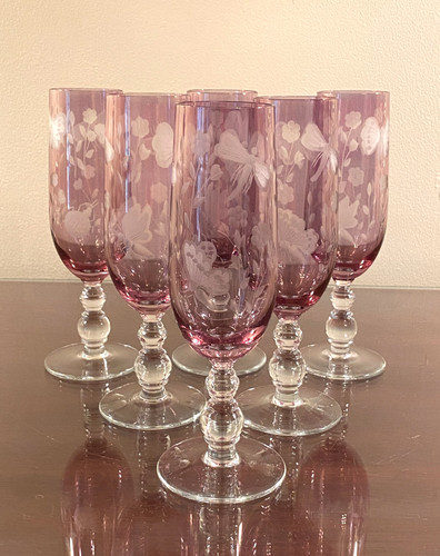 Romanian etched butterflies - etched,