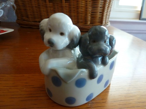 Lladro nao porcelain poodles - nao, 2