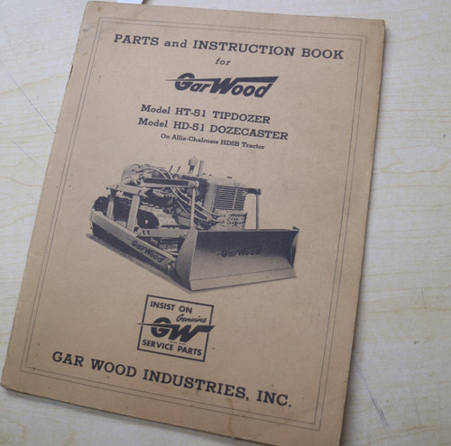 Garwood 51 bulldozer - garwood, ht