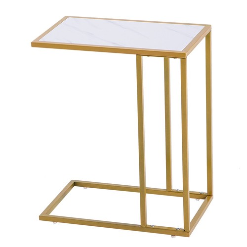 Marble simple side table - marble,