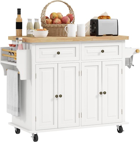Kitchen island cart with - kitchen,