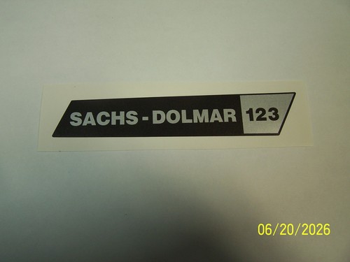 Sachs dolmar chainsaw model - dolmar,