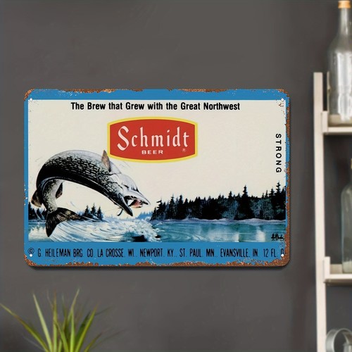 Retro schmidt beer - retro,