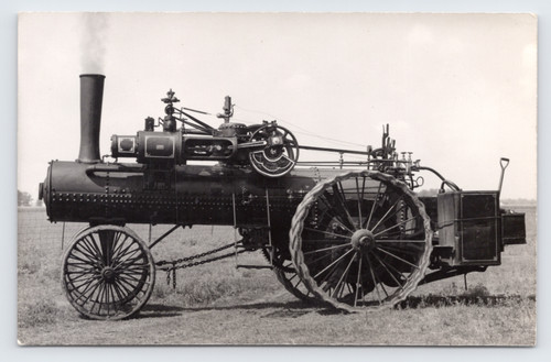 C1950 steam traction engine - steam,