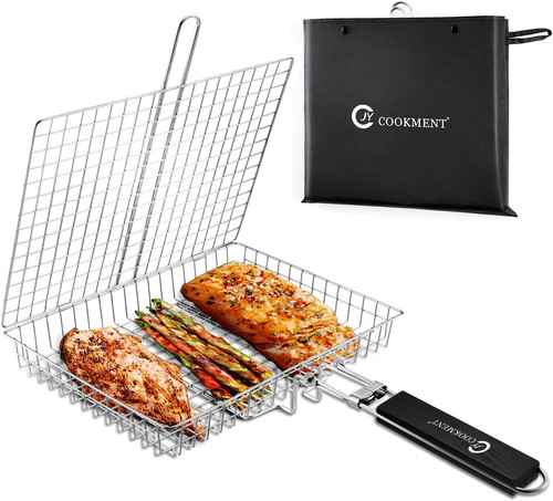 Grill basket stainless steel - grill,