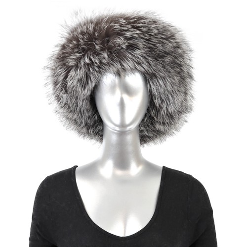 Mink and silver fox - fox, hat-
