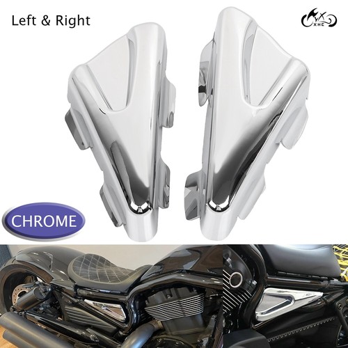 Chrome tank side frame covers - tank,