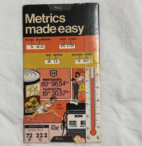 Vtg 1973 nelson metrics - 1973,
