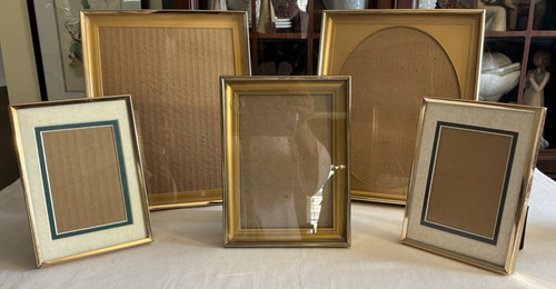 Vintage lot shadow box - of, 5