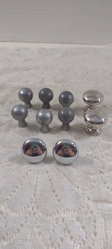 Lot silver knobs - lot, 10