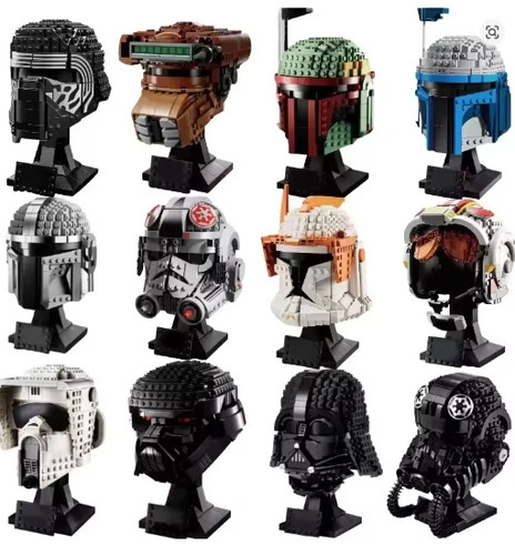 Star wars helmet - star, compatible