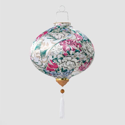 Chinese floral hanging lantern - chinese,
