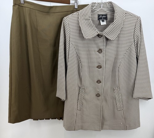 Vintage womasweet suit brown - womasweet,