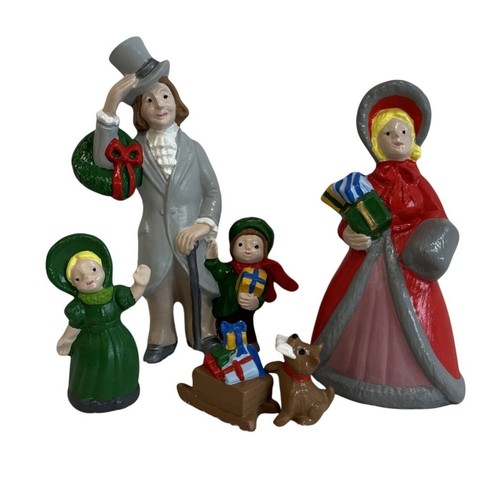 Vintage christmas village - vintage,