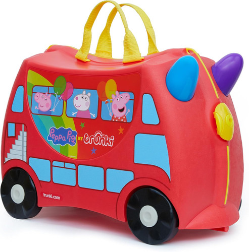 Peppa pig ride suitcase - x,