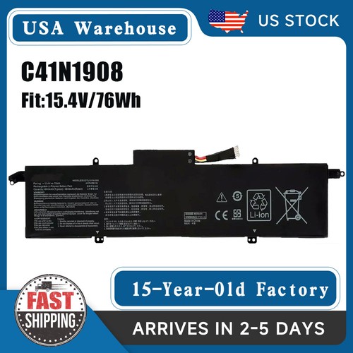 76wh c41n1908 battery - c41n1908,