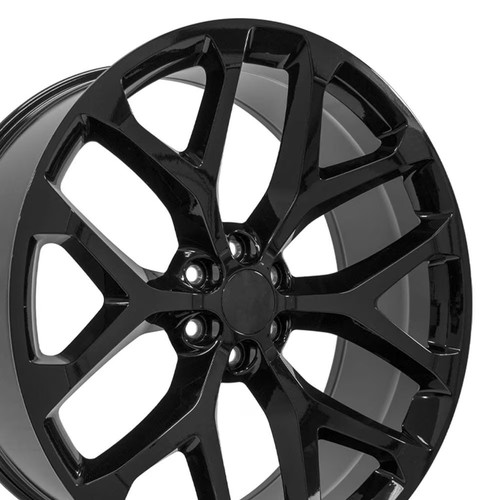 26x10 black snowflake 5904 - snowflake,