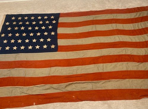 Antique star american flag - antique,