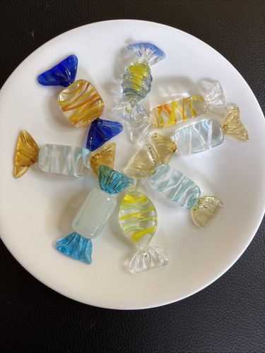 Glass murano style - 2.5”,