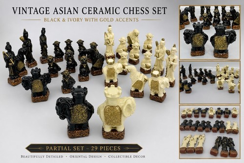 Vintage asian oriental ceramic - asian,