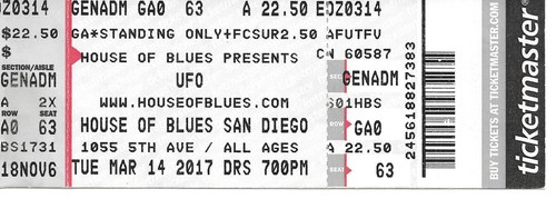 Ufo rock band unused concert - band,